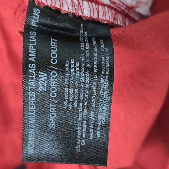 GLORIA VANDERBILT WOMEN'S PLUS  "AUTUMN BLAZE" PANTS JEANS AMANDA SIZE 22W SHORT - Picture 16 of 16